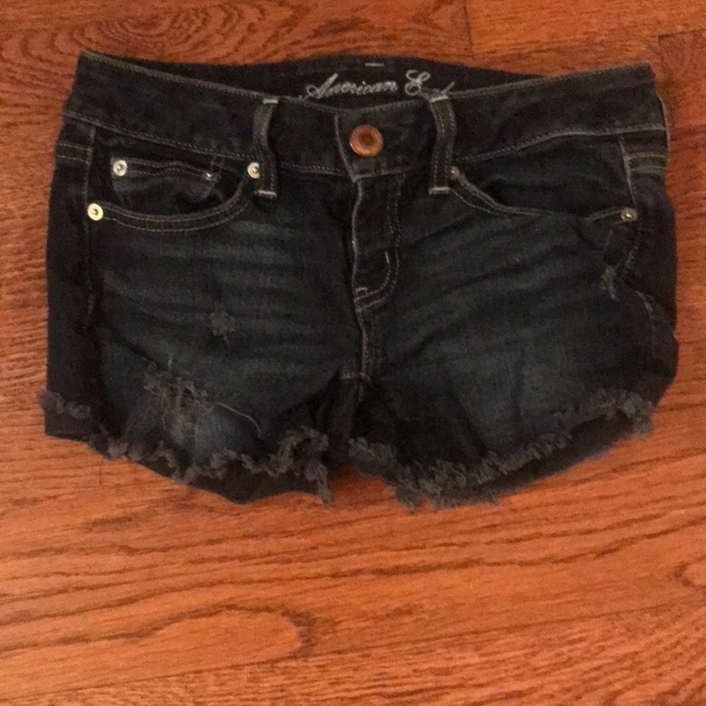 American Eagle Denim Shorts Size 2
